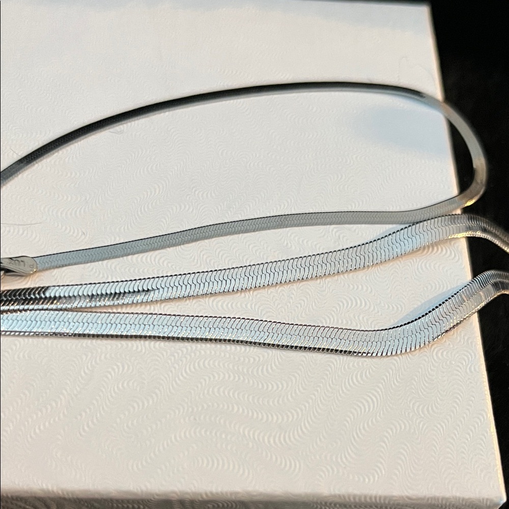 Variety of 925 Sterling Silver, Rose Gold over sterling silver bracelets - Picture 9 of 9